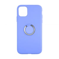 Nettech Apple iPhone 11 Pro Max Uyumlu Nano Ring Arka Koruma Kılıf (Mor) VR18410