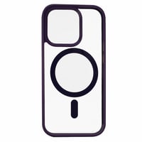 Nettech Apple iPhone 14 Pro Uyumlu Orjin Case MagSafe Manyetik Arka Koruma Kılıf (Mor) NT96728