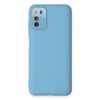 Nettech Samsung Galaxy A03S Uyumlu Nano Arka Koruma Kılıf (Mavi) NT94075