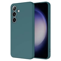 Galaxy S25 Plus Kılıf Zore Mara Lansman Kapak  Koyu Yeşil