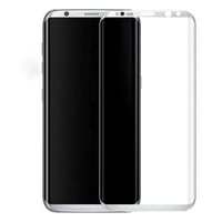 Helt Samsung Galaxy G950 S8 Uyumlu 3D SuperGlass Full Cam Koruyucu (Gümüş) VR9537