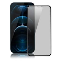 Nettech Apple iPhone 12 Pro Uyumlu Ön Koruma Hayalet Seramik Nano Ekran Koruyucu (Siyah) NT95544