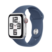 Apple Watch SE  Alüminyum  40mm  Cellular  Gümüş