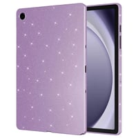 Galaxy Tab A9 Plus Simli Parlak Görünümlü Zore Tablet Koton Kılıf Lila
