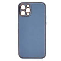 Nettech Apple iPhone 12 Pro Uyumlu Coco Leather Seri Arka Koruma Kılıf (Turkuaz) NT93573