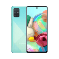 Samsung Galaxy A71  128 GB  ESim  Prism Crush Blue