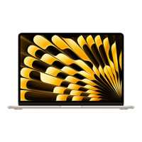 Apple MacBook Air 13"  M3 chip with 8core CPU and 10core GPU  8 GB  512 GB  Yıldız Işığı