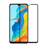 Nettech Huawei P30 Uyumlu 5D Glas Full Cam Koruyucu (Siyah) VR14876