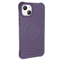 Apple iPhone 13 Magsafe Şarj Özellikli Airbagli Mat Görünümlü Zore Hepi Kapak  Derin Mor