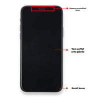 Nettech Tcl 20 SE Uyumlu Ön Koruma Seramik Nano Ekran Koruyucu (Şeffaf) NT91520