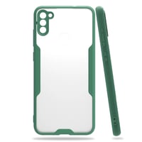 Nettech Samsung Galaxy A11 Uyumlu Platin Seri Arka Koruma Kılıf (Yeşil) NT86338