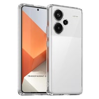 Nettech Xiaomi Redmi Note 13 Pro Plus Uyumlu Lüx Seri Kamera Korumalı Arka Koruma Kılıf (Şeffaf) NT110380