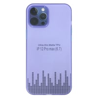 Nettech Apple iPhone 12 Pro Max Uyumlu Ultra Slim Arka Koruma Kılıf (Lila) NT90620