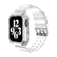 Nettech Apple Watch Series 41 mm Uyumlu Kasa Korumalı Kordon (Beyaz) NT110281