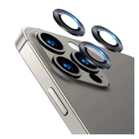 Nettech Apple iPhone 13 Pro Max Uyumlu Damla Model 3in Kamera Cam Koruyucu (Siyah) NT91693