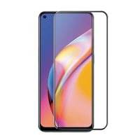 Nettech Oppo Reno 5 Lite Uyumlu Ön Koruma Mat Seramik Nano Ekran Koruyucu (Siyah) NT88537