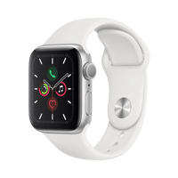 Apple Watch Series 5  Alüminyum  40mm  GPS  Gümüş