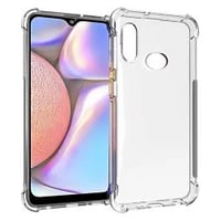 Nettech Samsung Galaxy A10S Uyumlu Lüx Seri Arka Koruma Kılıf (Şeffaf) VR19772