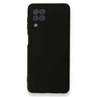 Nettech Samsung Galaxy A22 4G Uyumlu Nano Arka Koruma Kılıf (Siyah) NT87771