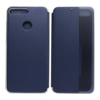 Nettech Huawei Y6 2018 Uyumlu Smart View Kapaklı Kılıf (Lacivert) VR17871