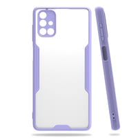Nettech Samsung Galaxy M51 Uyumlu Platin Seri Arka Koruma Kılıf (Lila) NT86605