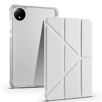 Xiaomi Redmi Pad SE 8.7 Kılıf Zore Tri Folding Kalem Bölmeli Standlı Kılıf  Gri