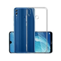 Nettech Huawei Y7 2019 Uyumlu Lüx Seri Arka Koruma Kılıf (Şeffaf) VR14533