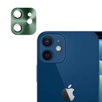 Nettech Apple iPhone 11 Uyumlu Metalik Seri Kamera Cam Koruyucu (Yeşil) NT90363