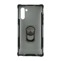 Nettech Samsung Galaxy Note 10 Uyumlu Ring King Arka Koruma Kılıf (Siyah) VR17228
