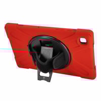 Nettech Samsung Galaxy Tab A7 SMT500 10.4 inç Uyumlu Sport Seri Arka Koruma (Kırmızı) NT95974