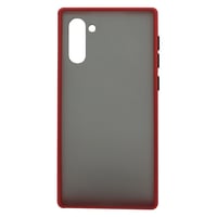 Nettech Samsung Galaxy Note 10 Uyumlu Montreal Seri Arka Koruma Kılıf (Kırmızı) NT91327