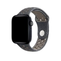 Nettech Apple Watch Seri 40/38 mm Uyumlu Silikon Kordon (Siyah) NT110245