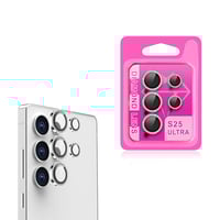 Galaxy S25 Ultra Zore CL06 Kamera Lens Koruyucu  Gümüş