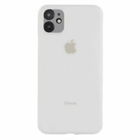 Nettech Apple iPhone 12 Uyumlu Ultra Slim Arka Koruma Kılıf (Beyaz) NT87877