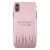 Nettech Apple iPhone X Uyumlu Ultra Slim Arka Koruma Kılıf (Pembe) NT90650