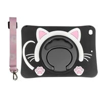 Nettech Apple iPad Mini 4 Uyumlu Maskot Seri Arka Koruma (Siyah) NT96694