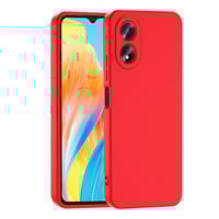 Oppo A38 Kılıf Zore Mara Lansman Kapak  Kırmızı