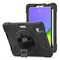 Nettech Apple iPad Mini 6 (MK8C3TU/A) Uyumlu Sport Seri Arka Koruma (Siyah) NT94653