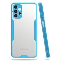 Nettech Samsung Galaxy A72 Uyumlu Platin Seri Arka Koruma Kılıf (Mavi) NT86411