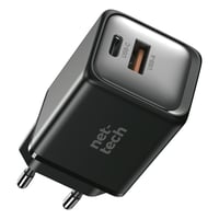 Nettech NTHCH08 GaN Prime 45W Şarj Aleti (Siyah) NTHCH08