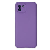 Nettech Samsung Galaxy A03 Uyumlu Nano Arka Koruma Kılıf (Lila) NT94080