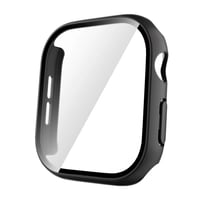 Apple Watch 10 46mm Sert PC Kasa ve Ekran Koruyucu Zore Watch Gard 35  Siyah