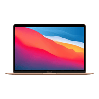 Apple MacBook Air 13" (13inch, 2020)  1.2 GHz Core i7  8 GB  256 GB  Altın