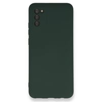 Nettech Samsung Galaxy A03S Uyumlu Nano Arka Koruma Kılıf (Koyu Yeşil) NT100384