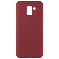 Nettech Samsung Galaxy J600 J6 Uyumlu Suide Arka Koruma Kılıf (Bordo) VR8213