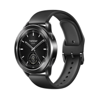 Xiaomi Watch S3  Paslanmaz Çelik  47mm  Bluetooth  Siyah