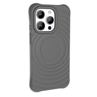 Apple iPhone 14 Pro Magsafe Şarj Özellikli Airbagli Mat Görünümlü Zore Hepi Kapak  Gri