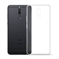 Nettech Huawei Mate 10 Lite Uyumlu Lüx Seri Arka Koruma Kılıf (Şeffaf) NT83422