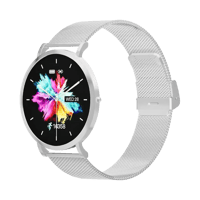 Fro LW43V  Paslanmaz Çelik  43mm  Bluetooth  Gümüş