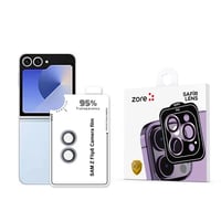 Galaxy Z Flip 6 Zore CL11 Safir Parmak İzi Bırakmayan AntiReflective Kamera Lens Koruyucu  Mavi
